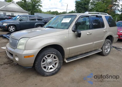 2004 Mercury Mountaineer z USA, uszkodzony, nr VIN 4M2DU86K840J10171